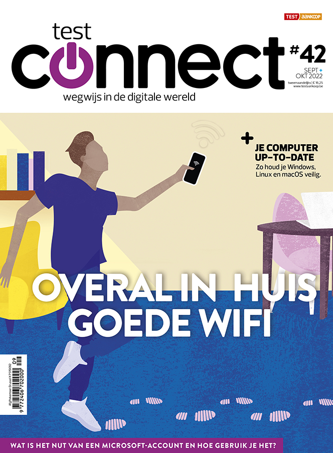 Test Connect cover goede wifi in huis